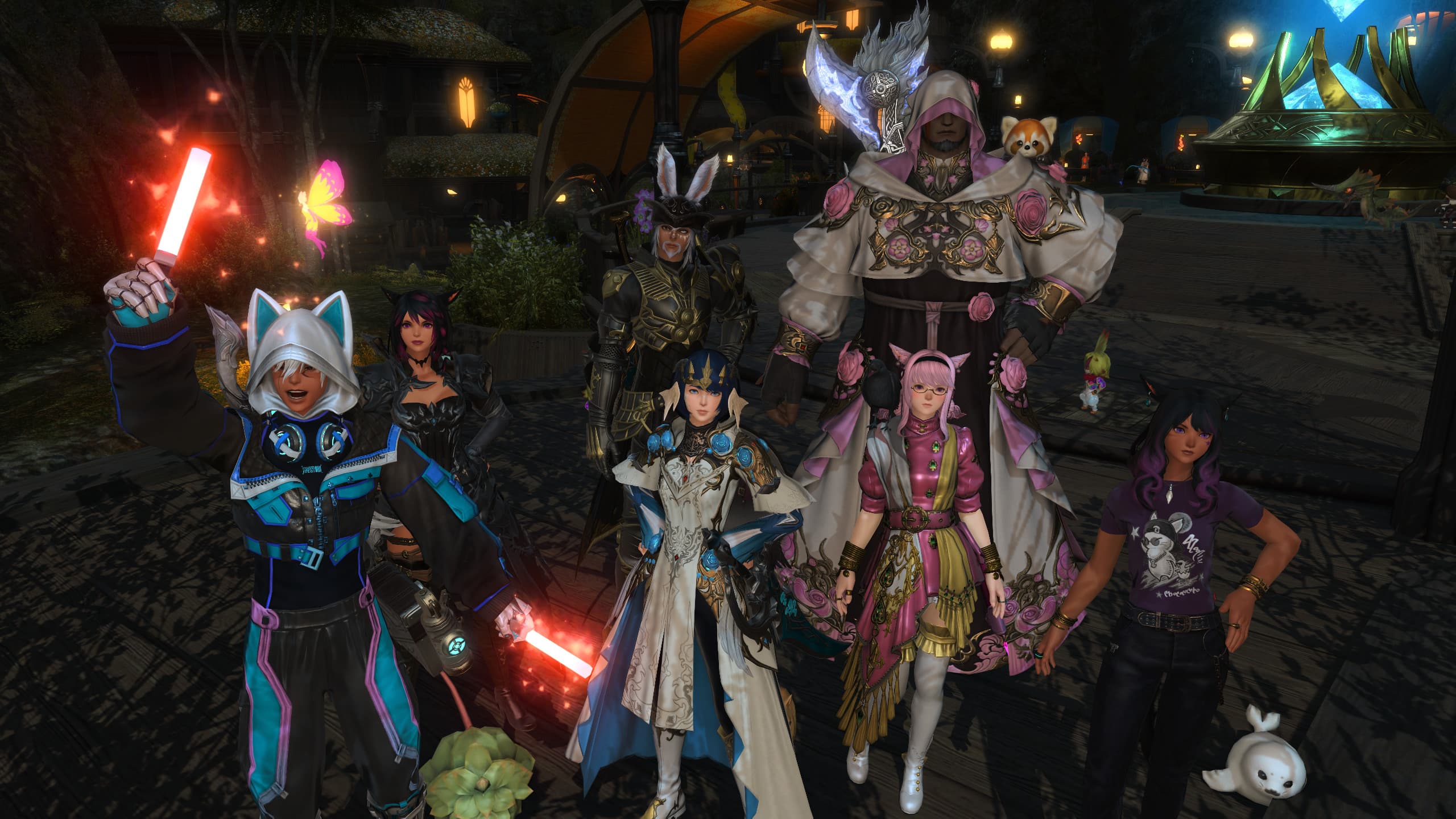 MMO Church community gathered in Final Fantasy XIV